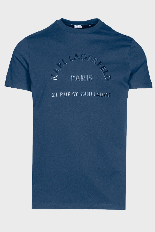 T-SHIRT KARL LAGERFELD - 690 BLUE